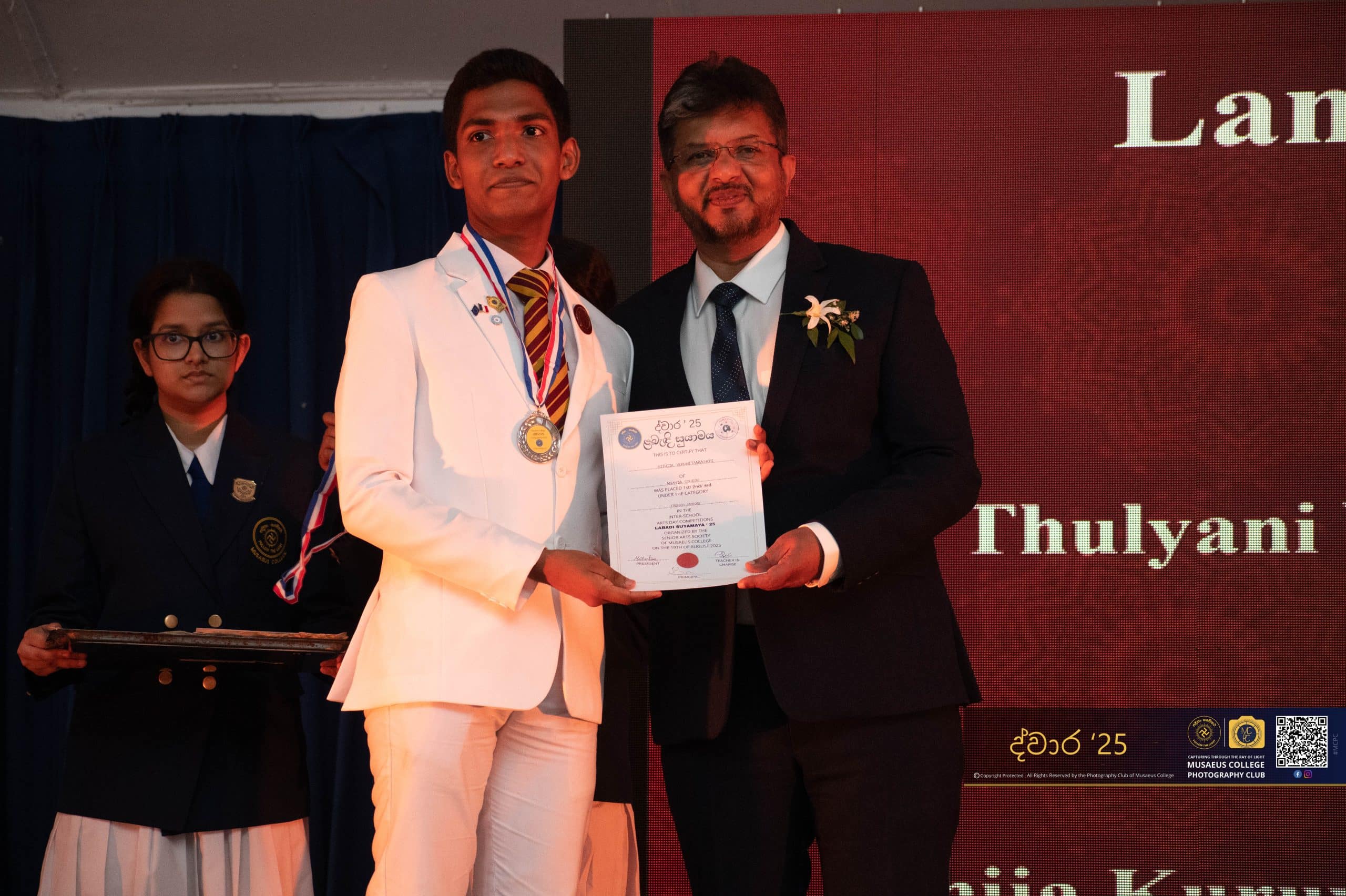 Sithija Kuruwitaarachchi - President of Ananda College French Club